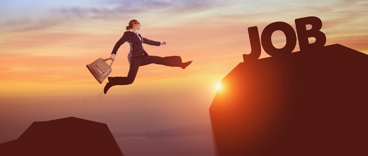 Leaping towards the wrong job